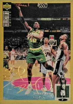 1994-95 Collector's Choice - Gold Signature #140 Shawn Kemp Front