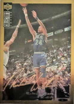 1994-95 Collector's Choice - Gold Signature #159 Micheal Williams Front