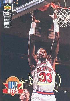 1994-95 Collector's Choice - Gold Signature #183 Patrick Ewing Front