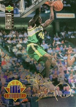 1994-95 Collector's Choice - Gold Signature #190 Shawn Kemp Front