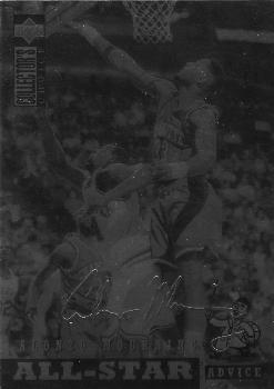 1994-95 Collector's Choice - Gold Signature #194 Alonzo Mourning Front