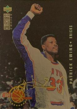 1994-95 Collector's Choice - Gold Signature #201 Patrick Ewing Front
