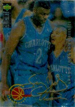 1994-95 Collector's Choice - Gold Signature #206 Larry Johnson Front