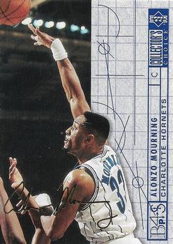 1994-95 Collector's Choice - Gold Signature #374 Alonzo Mourning Front