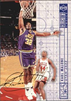 1994-95 Collector's Choice - Gold Signature #397 Karl Malone Front