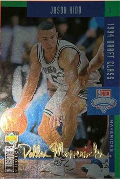 1994-95 Collector's Choice - Gold Signature #408 Jason Kidd Front