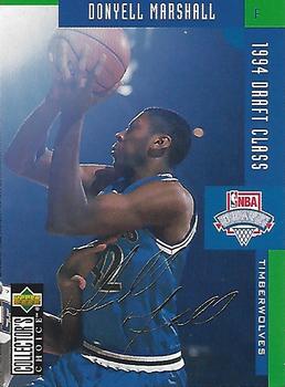 1994-95 Collector's Choice - Gold Signature #410 Donyell Marshall Front