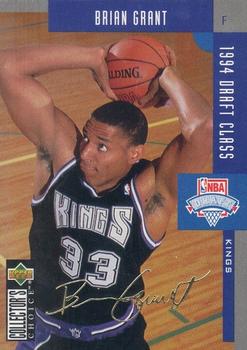 1994-95 Collector's Choice - Gold Signature #413 Brian Grant Front