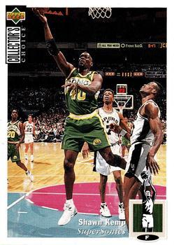 1994-95 Collector's Choice - Box Topper Jumbos #140 Shawn Kemp Front