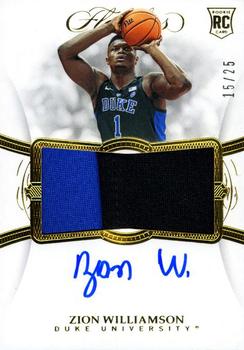2019 Panini Flawless Collegiate - Flawless Rookie Patch Autographs #140 Zion Williamson Front