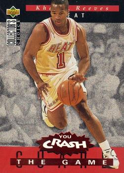 1994-95 Collector's Choice - You Crash the Game Rookie Scoring #S10 Khalid Reeves Front