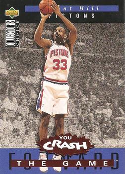 1994-95 Collector's Choice - You Crash the Game Rookie Scoring #S3 Grant Hill Front