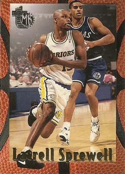 1994-95 Topps Embossed #34 Latrell Sprewell Front