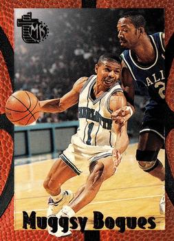 1994-95 Topps Embossed #9 Muggsy Bogues Front