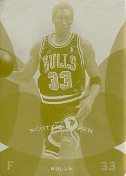 2008-09 Upper Deck Ultimate Collection - Printing Plates Yellow #118 Scottie Pippen Front