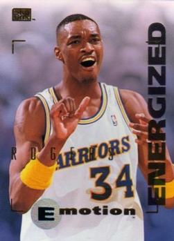1994-95 SkyBox E-Motion #32 Carlos Rogers Front