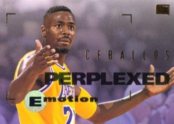 1994-95 SkyBox E-Motion #45 Cedric Ceballos Front