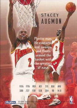 1994-95 SkyBox E-Motion #1 Stacey Augmon Back