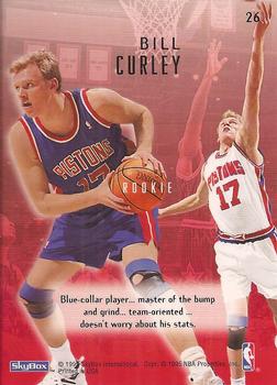 1994-95 SkyBox E-Motion #26 Bill Curley Back