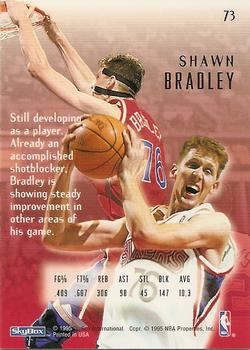 1994-95 SkyBox E-Motion #73 Shawn Bradley Back