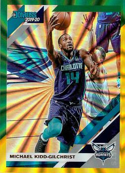 2019-20 Donruss - Holo Green and Yellow Laser #28 Michael Kidd-Gilchrist Front