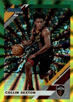 2019-20 Donruss - Holo Green and Yellow Laser #41 Collin Sexton Front