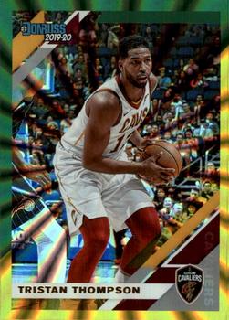 2019-20 Donruss - Holo Green and Yellow Laser #43 Tristan Thompson Front