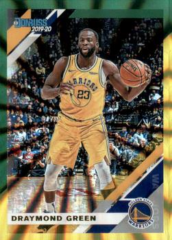 2019-20 Donruss - Holo Green and Yellow Laser #69 Draymond Green Front