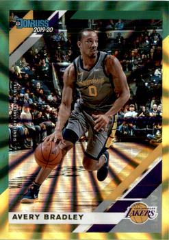 2019-20 Donruss - Holo Green and Yellow Laser #98 Avery Bradley Front
