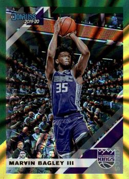 2019-20 Donruss - Holo Green and Yellow Laser #169 Marvin Bagley III Front