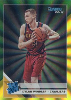 2019-20 Donruss - Holo Green and Yellow Laser #224 Dylan Windler Front