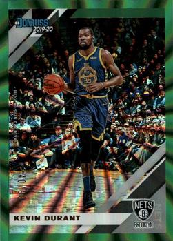2019-20 Donruss - Holo Green Laser #66 Kevin Durant Front