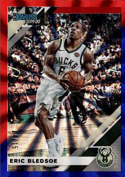 2019-20 Donruss - Holo Red and Blue Laser #114 Eric Bledsoe Front