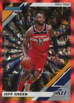 2019-20 Donruss - Press Proof Red Laser #75 Jeff Green Front