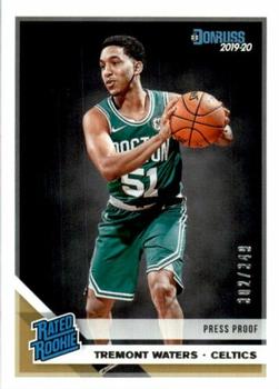2019-20 Donruss - Press Proof Silver #244 Tremont Waters Front