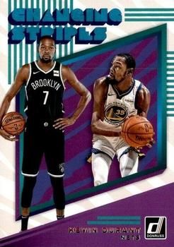 2019-20 Donruss - Changing Stripes #4 Kevin Durant Front