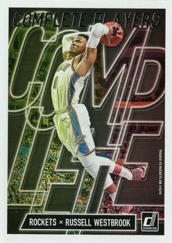2019-20 Donruss - Complete Players #12 Russell Westbrook Front