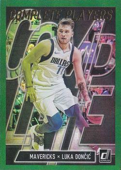 2019-20 Donruss - Complete Players Green Flood #11 Luka Doncic Front