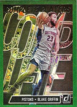 2019-20 Donruss - Complete Players Green Flood #17 Blake Griffin Front