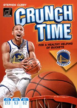 2019-20 Donruss - Crunch Time #12 Stephen Curry Front
