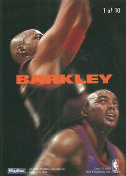 1994-95 SkyBox E-Motion - N-Tense #1 Charles Barkley Back