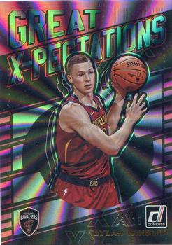 2019-20 Donruss - Great X-Pectations Holo Purple Laser #14 Dylan Windler Front