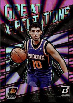 2019-20 Donruss - Great X-Pectations Holo Purple Laser #22 Ty Jerome Front