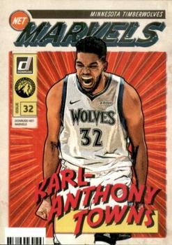 2019-20 Donruss - Net Marvels #6 Karl-Anthony Towns Front
