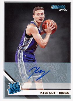 2019-20 Donruss - Rated Rookies Signatures #245 Kyle Guy Front