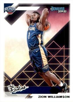 2019-20 Donruss - The Rookies #1 Zion Williamson Front