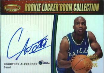 2000-01 Bowman's Best - Rookie Locker Room Collection Autographs #LRCA2 Courtney Alexander Front
