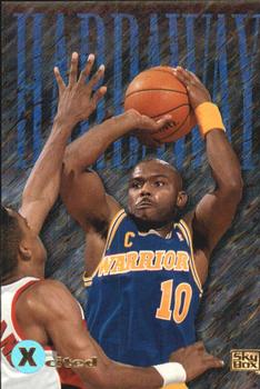 1994-95 SkyBox E-Motion - X-Cited #3 Tim Hardaway Front
