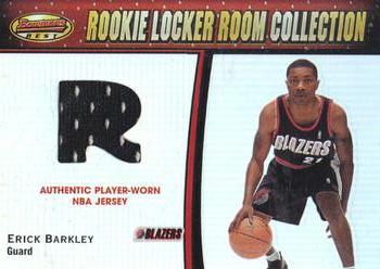 2000-01 Bowman's Best - Rookie Locker Room Collection Relics #LRCR24 Erick Barkley Front