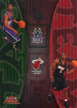 2003-04 Fleer Focus - Tag Team Non-Numbered #12TT T.J. Ford / Dwyane Wade Front